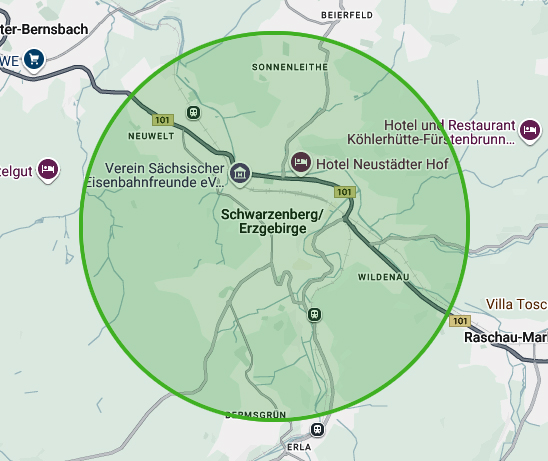 Autoverwertung in Schwarzenberg
